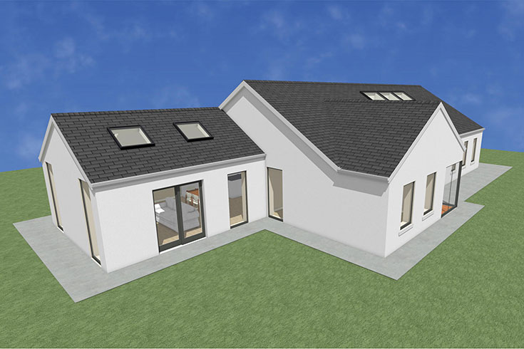 back wall building company residential house design self build architects newbridge kildare ireland