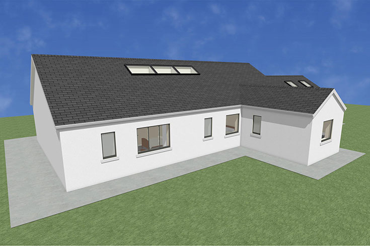 back wall building company residential house design self build architects newbridge kildare ireland