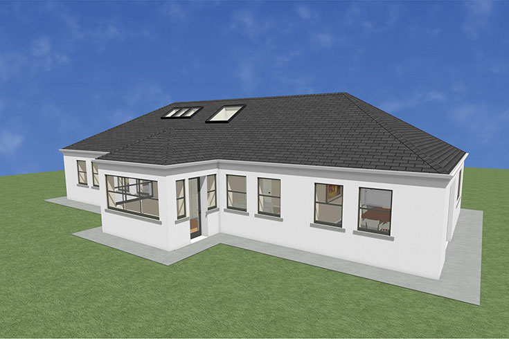 back wall building company residential house design self build architects curragh kildare ireland