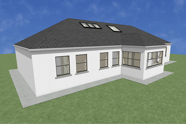 back wall building company residential house design self build architects curragh kildare ireland