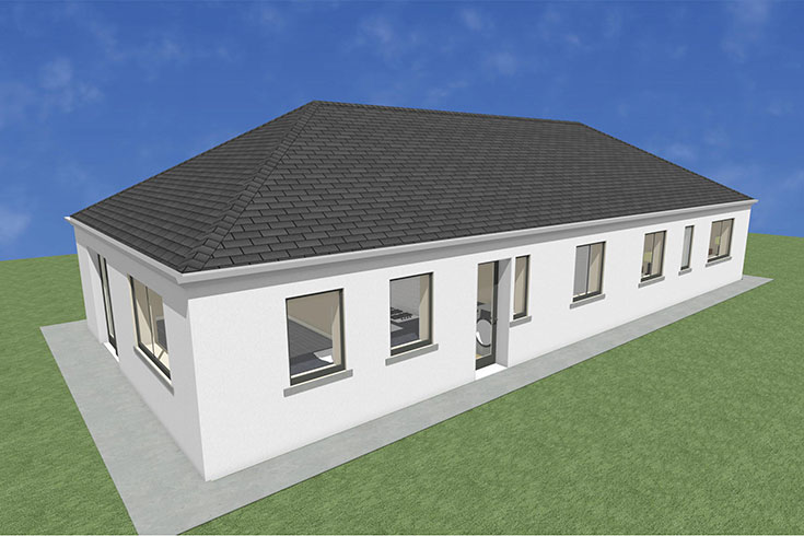 back wall building company residential house design self build architects curragh kildare ireland