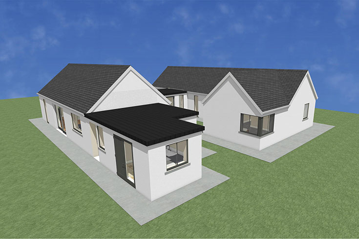 back wall building company residential house design self build architects grangebeg kildare ireland