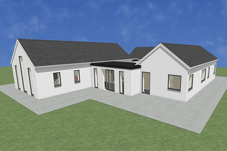 back wall building company residential house design self build architects toberbeg wicklow ireland