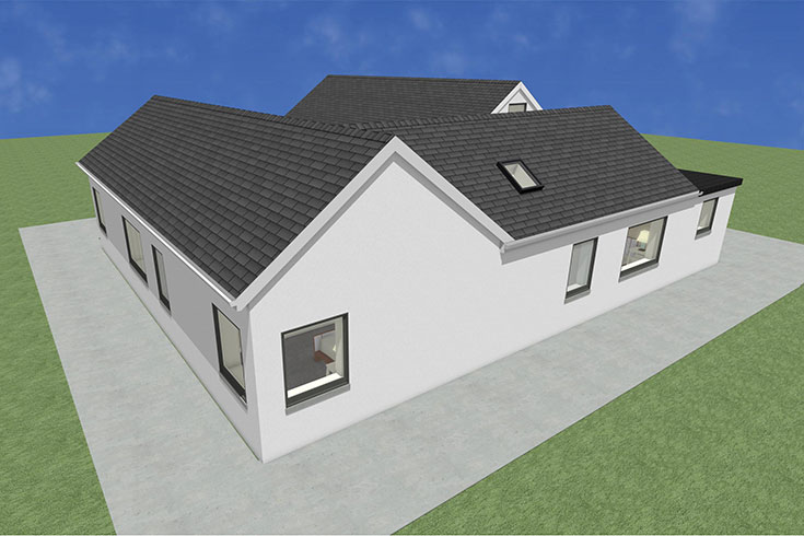 back wall building company residential house design self build architects toberbeg wicklow ireland