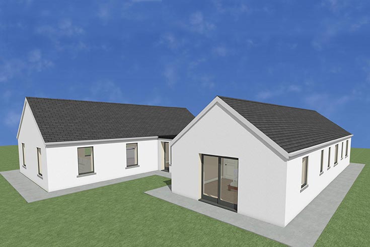 back wall building company residential house design self build architects laragh wicklow ireland