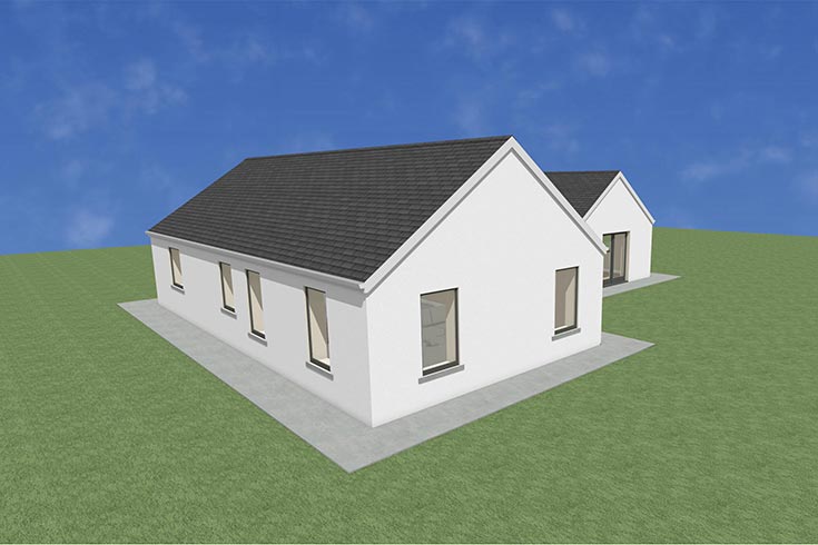 back wall building company residential house design self build architects laragh wicklow ireland