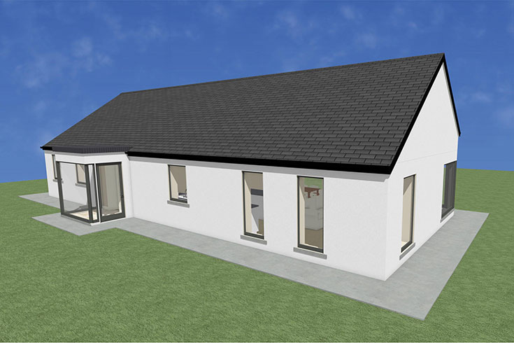 back wall building company residential house design self build architects tara meath ireland