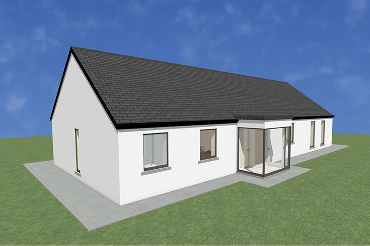 back wall building company residential house design self build architects tara meath ireland