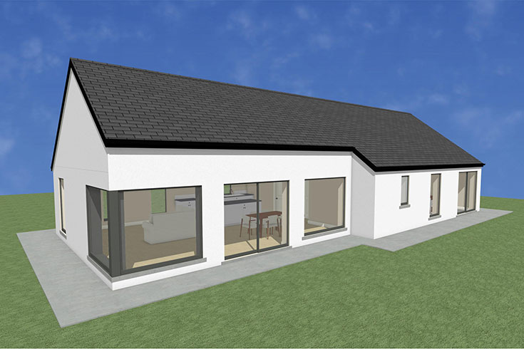 back wall building company residential house design self build architects tara meath ireland