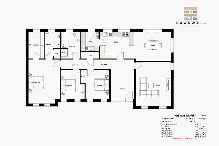 back wall building company residential house design self build architects rossmore laois ireland