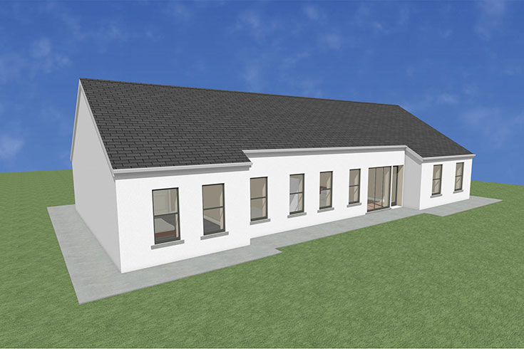 back wall building company residential house design self build architects rossmore laois ireland