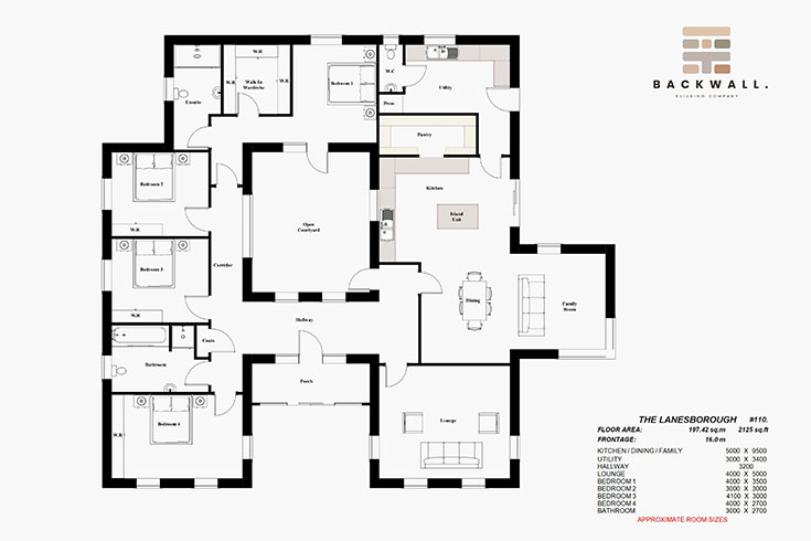 back wall building company residential house design self build architects lanesborough longford ireland