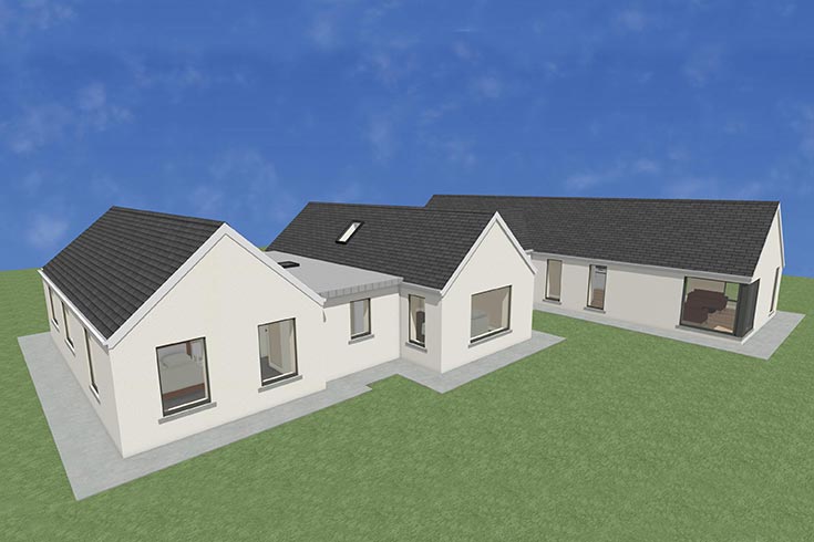 back wall building company residential house design self build architects newross wexford ireland