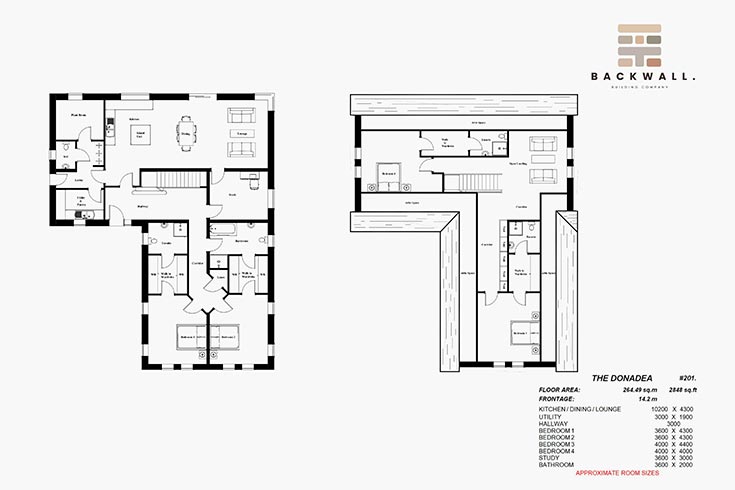 back wall building company residential house design self build architects donadea kildare ireland