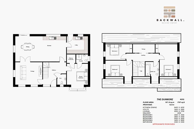 back wall building company residential house design self build architects dunmore waterford ireland