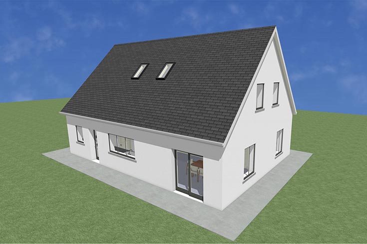 back wall building company residential house design self build architects dunmore waterford ireland