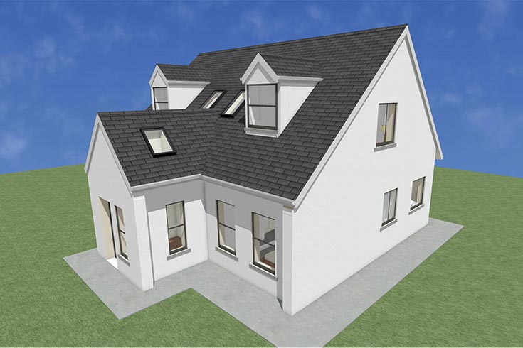 back wall building company residential house design self build architects dunboyne meath ireland
