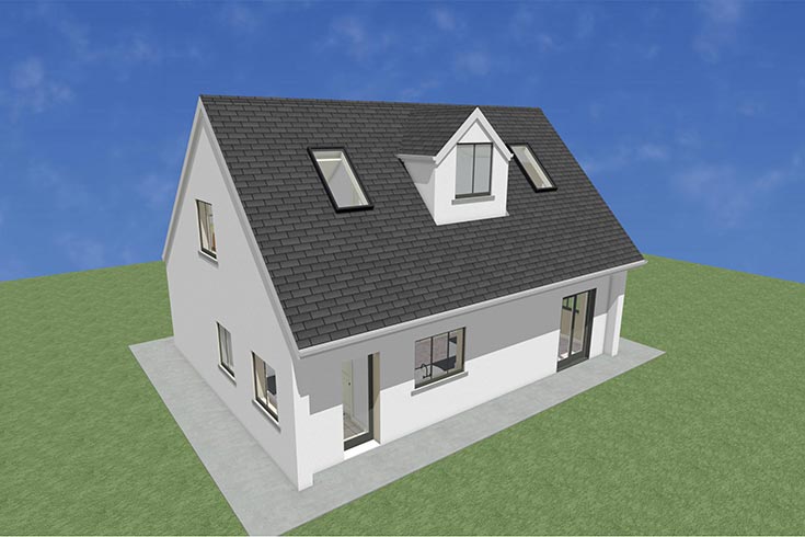 back wall building company residential house design self build architects dunboyne meath ireland