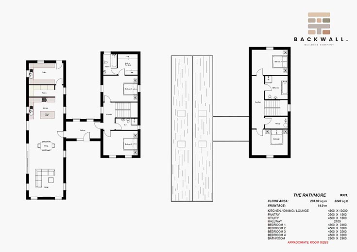 back wall building company residential house design self build architects rathmore kildare ireland