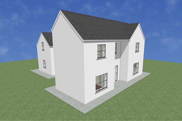 back wall building company residential house design self build architects seasons kildare ireland