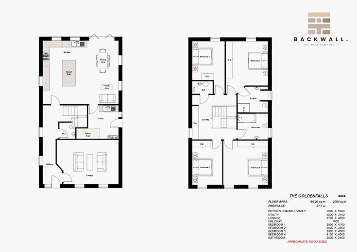back wall building company residential house design self build architects goldenfalls kildare ireland