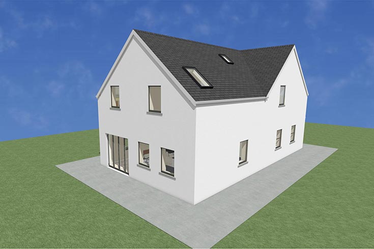 back wall building company residential house design self build architects goldenfalls kildare ireland