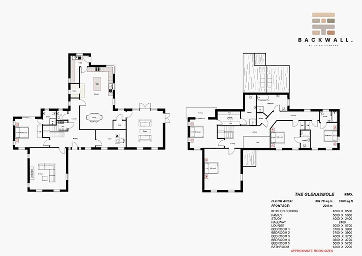back wall building company residential house design self build architects glenasmole dublin ireland