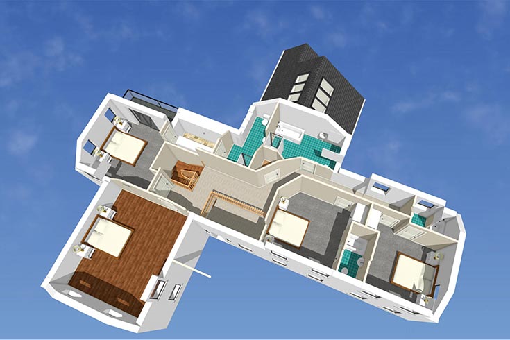 back wall building company residential house design self build architects glenasmole dublin ireland