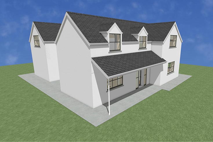 back wall building company residential house design self build architects ardmore waterford ireland
