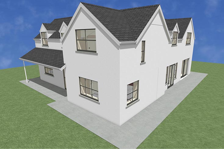 back wall building company residential house design self build architects ardmore waterford ireland
