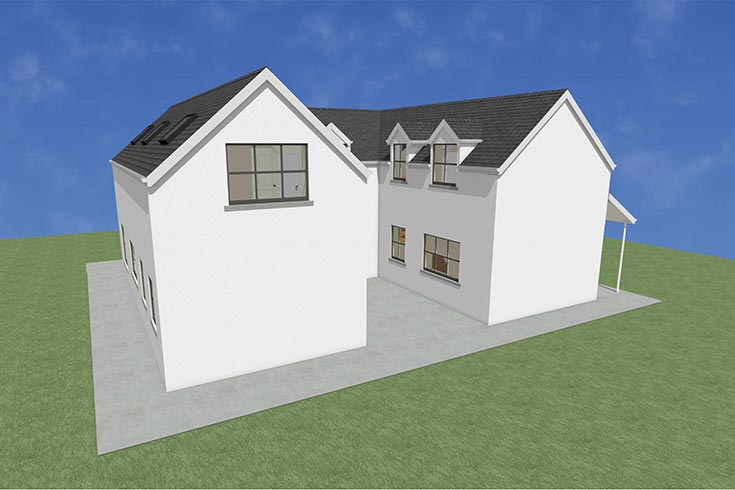 back wall building company residential house design self build architects ardmore waterford ireland
