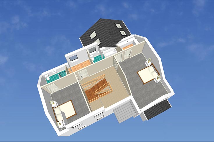 back wall building company residential house design self build architects monkstown dublin ireland