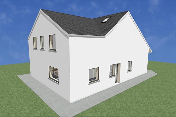 back wall building company residential house design self build architects blessington wicklow ireland