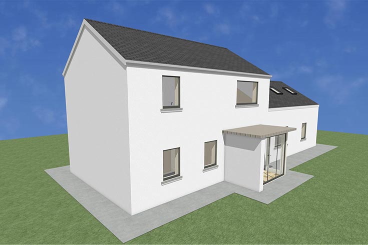 back wall building company residential house design self build architects annamoe wicklow ireland