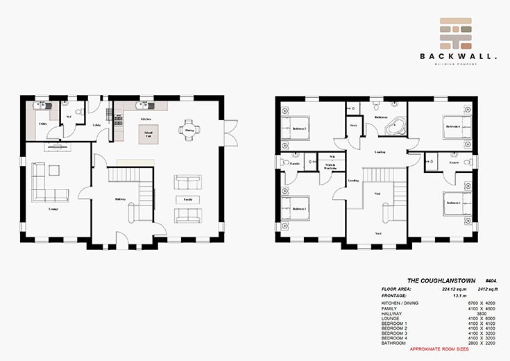 back wall building company residential house design self build architects coughlanstown kildare ireland