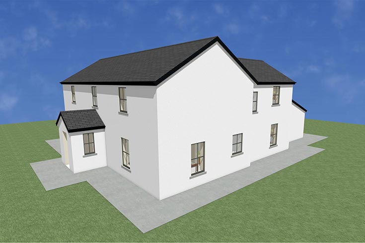 back wall building company residential house design self build architects kilbride wicklow ireland