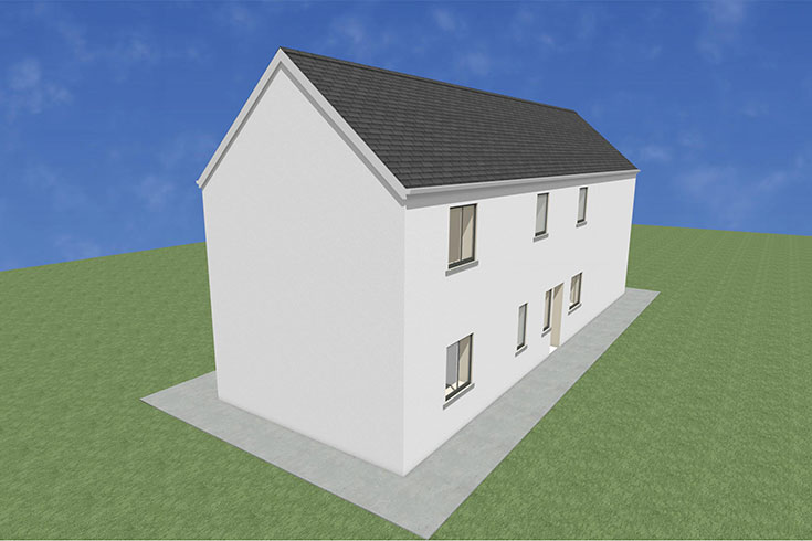 back wall building company residential house design self build architects delgany wicklow ireland