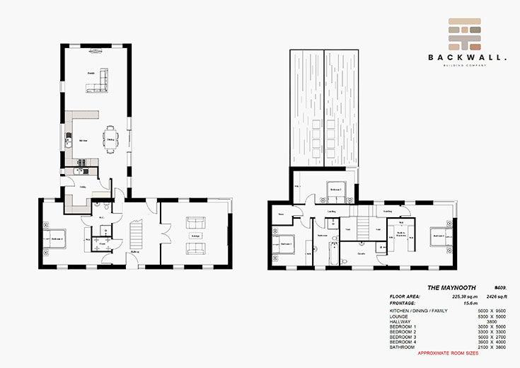 back wall building company residential house design self build architects maynooth kildare ireland