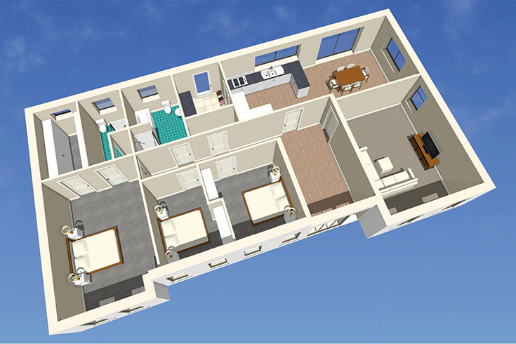 back wall building company residential house design self build architects rossmore cork ireland