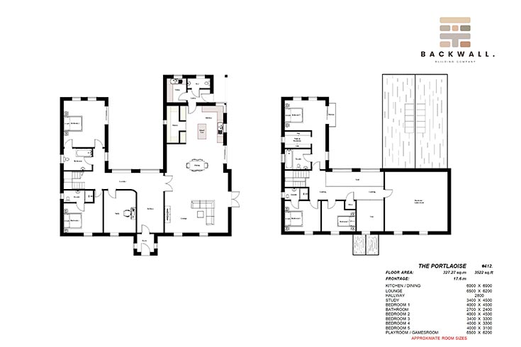 back wall building company residential house design self build architects portlaoise laois ireland